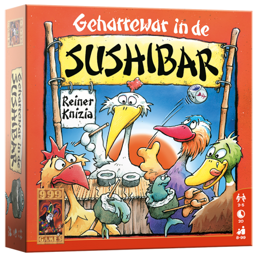 Geharrewar in de sushibar 999games
