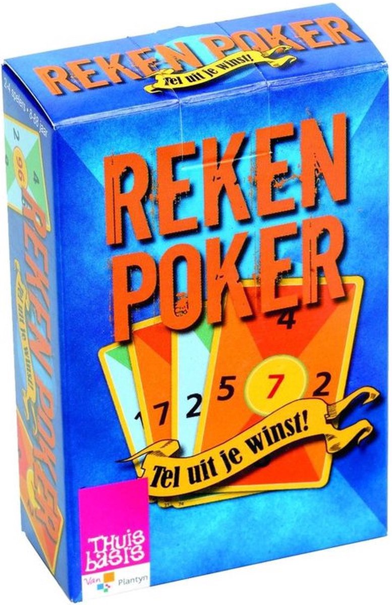 Rekenpoker Kaartspel