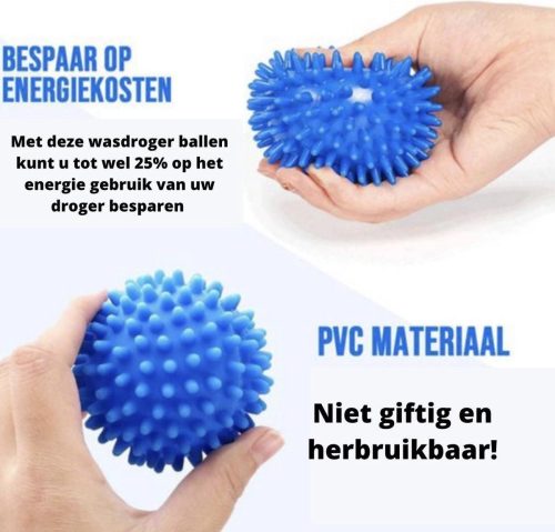 Wasdroger ballen 2 stuks